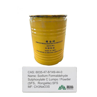 Rongalit/SFS Sodium Formaldehyd Sulphoxylate CAS 6035-47-8,149-44-0 Wysokiej czystości środek redukujący do zastosowań przemysłowych