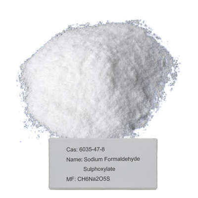 CAS 6035-47-8 Rongalite Grudki Krystaliczny proszek sulfoksylanu sodowego formaldehydu