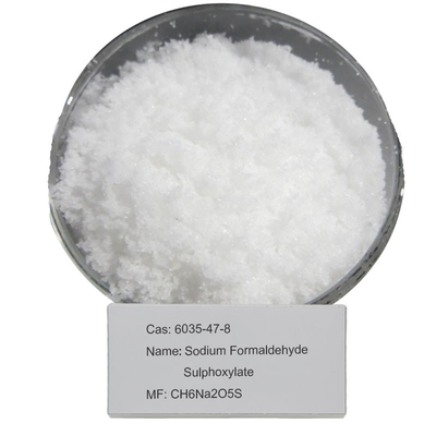 Przeciwutleniacz formaldehydu sulfoksylan sodu CAS 6035-47-8 Stabilne ciśnienie