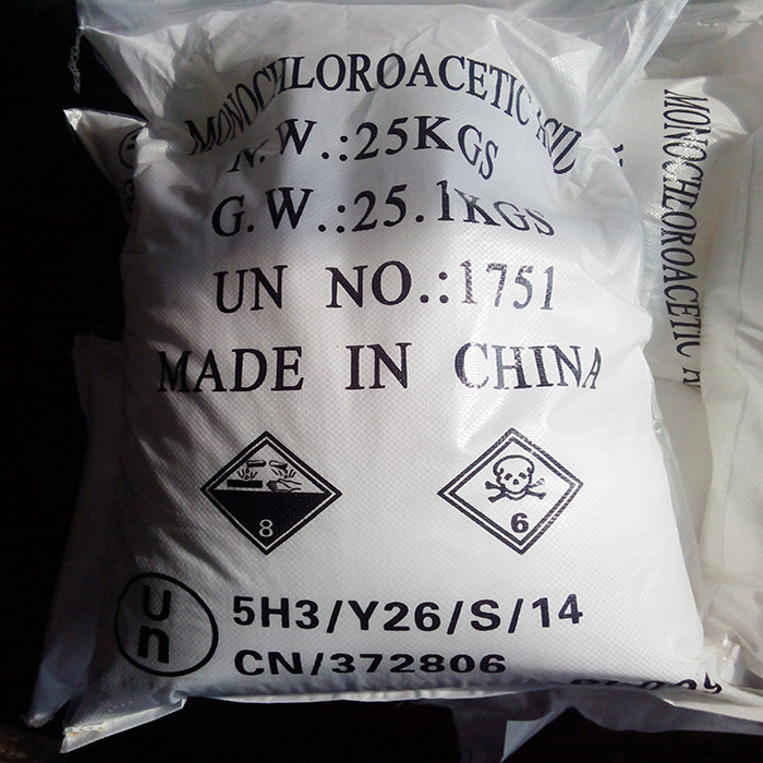 Kwas monochlorooctowy kwas chlorooctowy CAS 79-11-8 W odniesieniu do pośrednich produktów organicznych