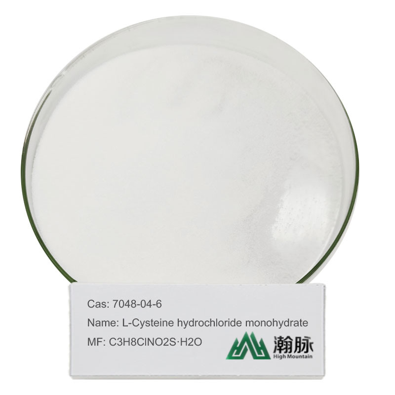 Monohydrat chlorowodorku L-cysteiny CAS 7048-04-6 C3H8ClNO2S H2O L-cysteina Hcl