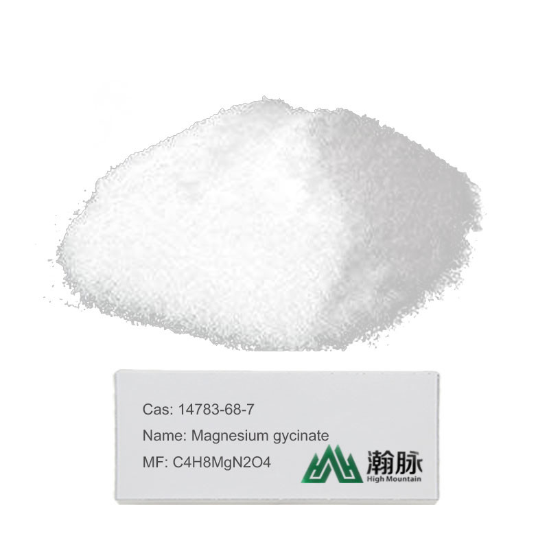 L-magnez Gicynian magnezu CAS 14783-68-7 C4H8MgN2O4 Bis(glicynato-N,O)magnezMg 20%