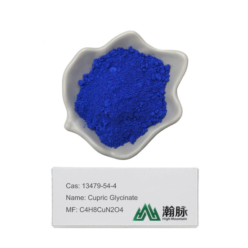 Glycynat miedziany, pośrednie produkty chemiczne Glycynat miedziany, CAS 13479-54-4 C4H8CuN2O4