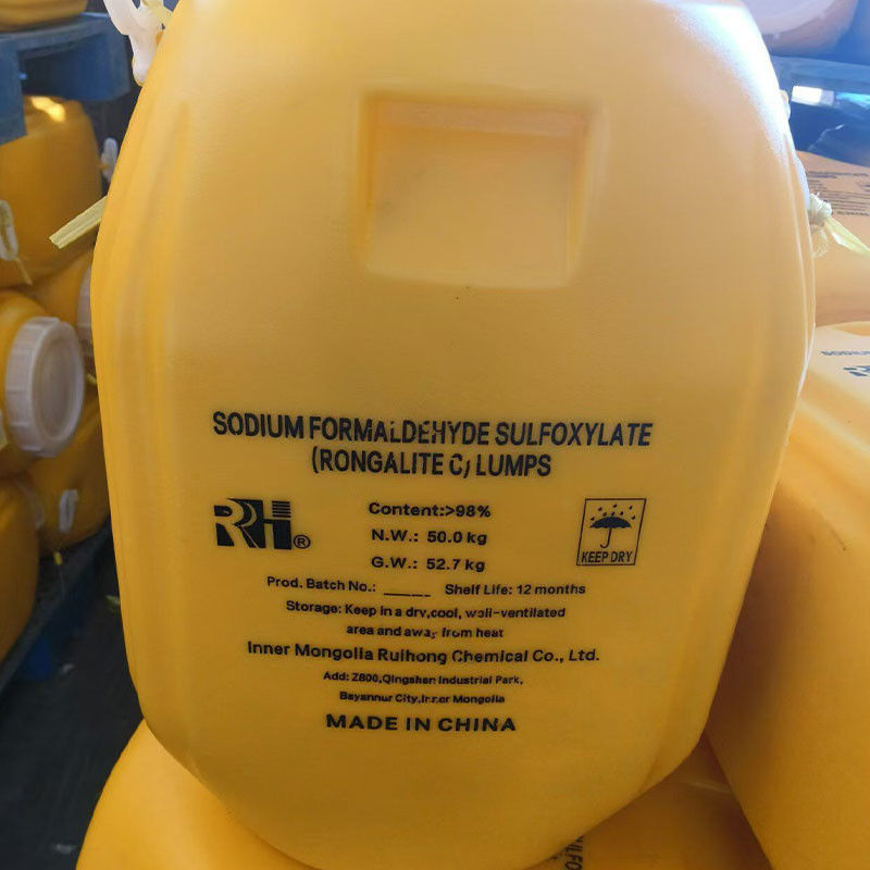 Rongalit/SFS Formaldehyd Sodowy Sulfoksylat CAS 149-44-0,6035-47-8 Nietoksyczny stabilizator do syntezy polimerów