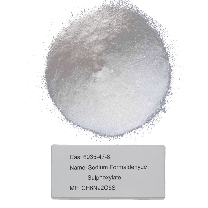 Rongalite 98% rozpuszczalności Sulfoksylan sodu formaldehydu CAS 6035-47-8