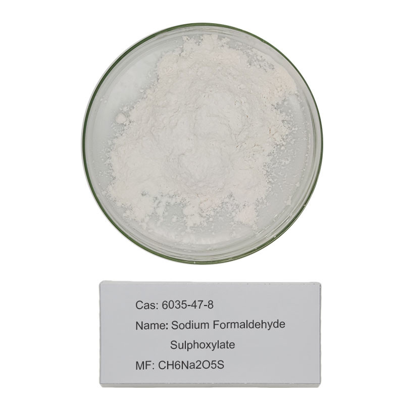 Bezpośrednie zastosowania Brak sulfoksylanu formaldehydu sodu Cas 6035-47-8